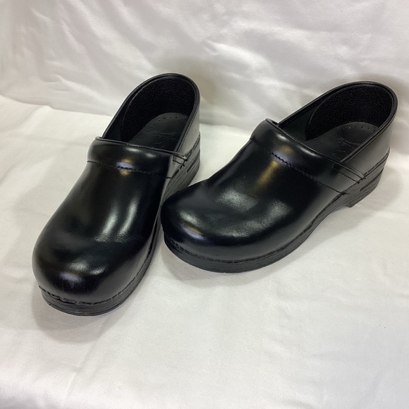 DANSKO BLACK CLOGS SZ 43EU = SZ 12.5-13US IN EUC $130 - Picture 3 of 13